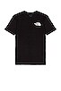 view 2 of 3 Box NSE Tee in Black & Gravel