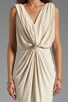 view 5 of 5 Drape Sleeve Maxi Dress in Cream