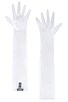 view 2 of 2 Tulle Gloves in Blanc