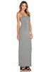 view 2 of 3 Long Tank Dress in Heather Grey