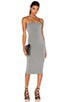 view 2 of 4 Strappy Cami Tank Dress in Heather Grey