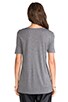 view 3 of 4 Classic T with Pocket in Heather Grey