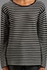 Stripe Knit Long Sleeve Top, view 3 of 4, click to view large image.