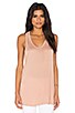 view 1 of 3 Classic Tank with Pocket in Blush