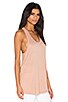 view 2 of 3 Classic Tank with Pocket in Blush