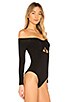 Off the Shoulder Bodysuit, view 3 of 5, click to view large image.