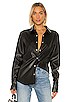 view 2 of 5 BLUSA STRETCH in Black