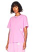 view 3 of 5 Essential Jersey Short Sleeve Tee in Pink Glo