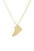 view 2 of 2 Iced Jordan Chicago Golden Hour Necklace in Gold