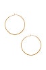 Carmella Twisted Hoop Earrings, view 2 of 3, click to view large image.