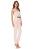 view 2 of 3 Realm Jumpsuit in Soft Pink & Taupe