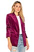 Power Velvet Blazer, view 2, click to view large image.