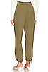 view 3 of 4 Cinched Cargo Pant in Fern