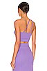 view 3 of 4 One Shoulder Braided Top in Ultra Violet