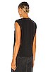 Strata Slub Jersey Shoulder Pad Muscle Tee, view 3 of 4, click to view large image.