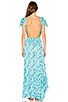 view 4 of 4 New Moon Maxi in Scattered Daisy Tosca