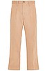 view 2 of 3 Jacob Twill Pant in Sand