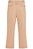 view 3 of 3 Jacob Twill Pant in Sand