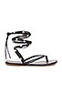 view 1 of 5 Lily Wrap Sandal in Rockstar