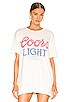 view 2 of 5 Coors Light 1980 Tee in White