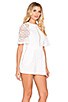 view 2 of 4 Southern Belle Playsuit in White