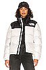 view 1 of 5 1996 RETRO NUPTSE ダウンジャケット in TNF White