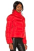 view 3 of 5 Jupiter Puffer Jacket in Red