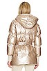view 4 of 5 Luna Puffer Jacket in Gold Metalic