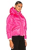 view 3 of 5 Pluto Puffer Jacket in Hot Pink