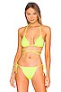 X REVOLVE Praia Long Cord Bikini Top, view 1 of 4, click to view large image.