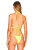 X REVOLVE Praia Long Cord Bikini Top, view 3 of 4, click to view large image.