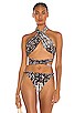 view 1 of 5 X REVOLVE Bianca Reversible Bikini Top in Burnt Orange & Mystic Black