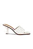 view 1 of 5 Olivia Sandal in White Sheep Nappa