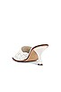 view 3 of 5 Olivia Sandal in White Sheep Nappa