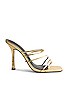view 1 of 3 Foxie Mule in Gold Foil