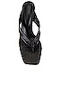 view 4 of 5 Bellah Sandal in Black Sheep Nappa
