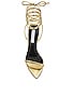 view 4 of 5 MILLIE 샌들 in Gold Foil