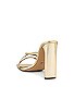 view 3 of 5 FIOR 샌들 in Gold Nappa Metallic