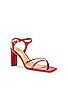 view 2 of 5 Casa Sandal in Cherry Patent