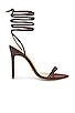 view 1 of 5 Millie Sandal in Chocolate Snake