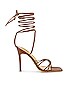 view 1 of 5 Feliz Sandal in Rust Nappa