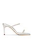view 1 of 5 Chase Mule in Silver Nappa Metallic