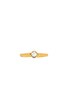 view 1 of 5 Ursa Stacking Ring in White Stone & Gold