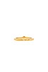 view 3 of 5 Ursa Stacking Ring in White Stone & Gold
