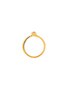 view 4 of 5 Ursa Stacking Ring in White Stone & Gold