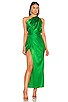 X REVOLVE Asymmetrical Draped Dress, view 1, click to view large image.