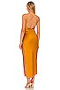 view 3 of 3 Strappy Wrap Dress in Turmeric