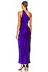 view 3 of 3 x REVOLVE Asymmetrical Draped Midi Dress in Violet
