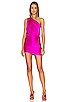 view 4 of 4 ONE SHOULDER 탑 in Fuchsia