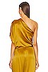 view 4 of 5 ONE SHOULDER 탑 in Topaz
